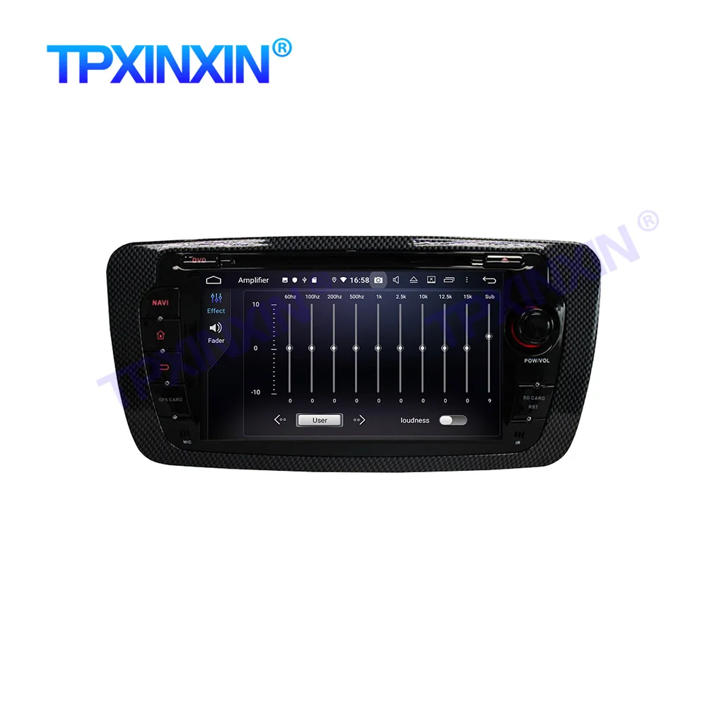 PX6 DSP Carplay Android 13.0 для Seat Ibiza 2009-2013 IPS 4G + 128G Мультимедийный плеер Магнитофон GPS Navi Авто