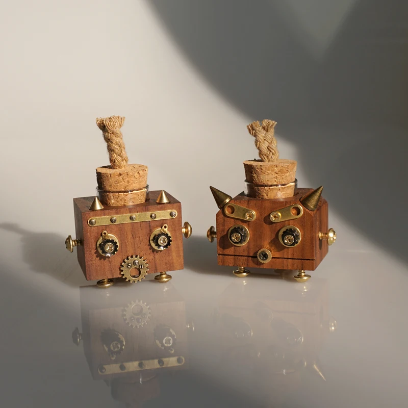 

Cute Wood Cat and Dog Car Ornaments Car Vents Perfume Clip Air Freshener Bottle Automobile Interior Fragrance Decoration