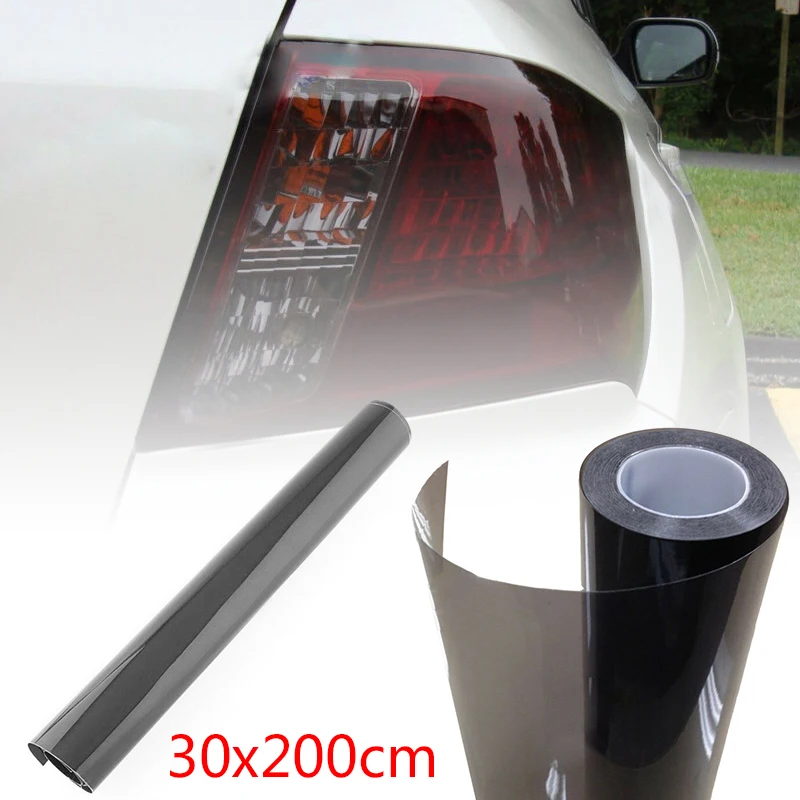 

PVC Light Cover Film Replacement 1Pc 30x200cm Parts Taillights Practical