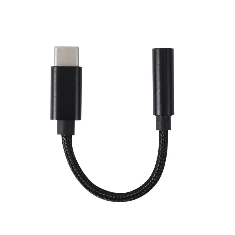

Type C 3.5mm Aux Adapter Usb C To 3.5MM Headphone Jack Adapter Audio Cable for Samsung Note 10 Plus S20 Ultra Google phones