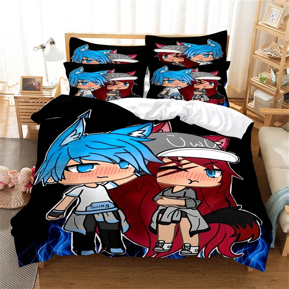 

Постельное белье с аниме Комплект постельного белья с пододеяльником Комплект постельного белья 3d цифровая печать постельное белье Короле...