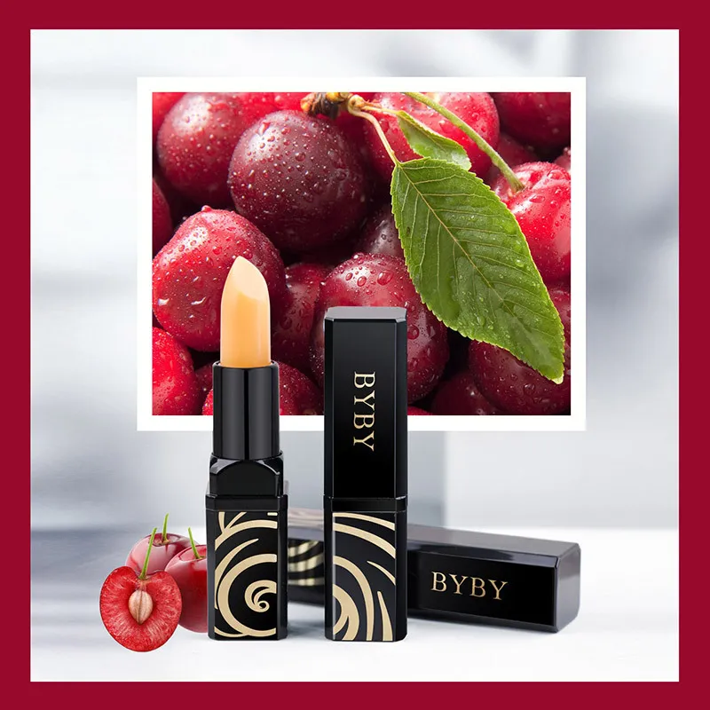 

Makeup Lipstick Moisturizing Red Cherry Health Temperature Detector Color Changing Lipstick