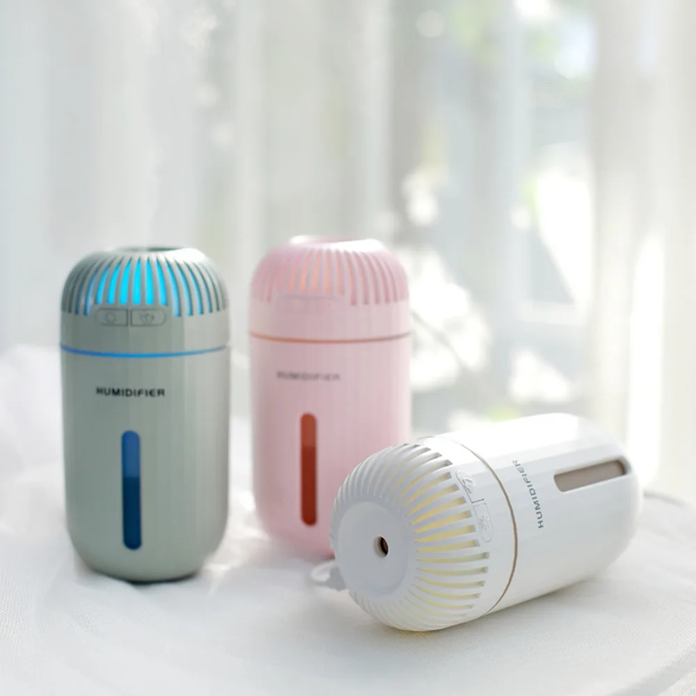 

Usb mini hum310ML mini air ultrasonic humidifier household oil diffusion atomizer