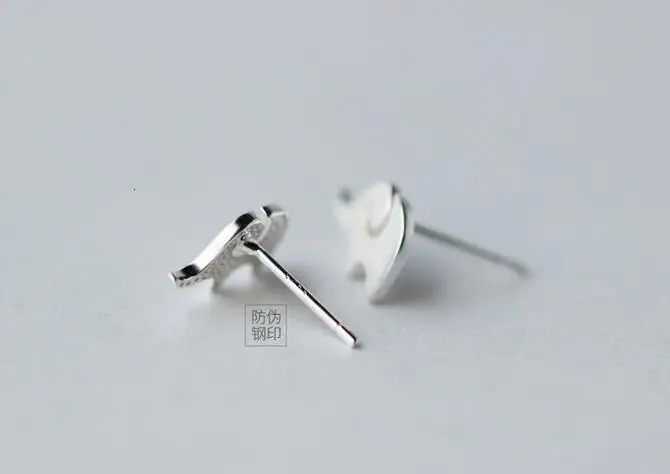 925 Real. Sterling Silver Cute Elephant Lover Themed 925-sterling-silver-Jewelry Stud Earrings | Украшения и аксессуары