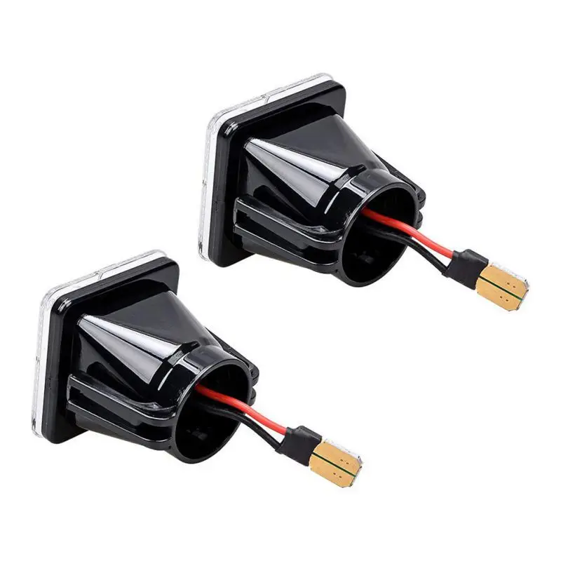 2 шт. светодиодный светильник черного цвета для номерного знака 16-19 Toyota- Tacoma / 14-19