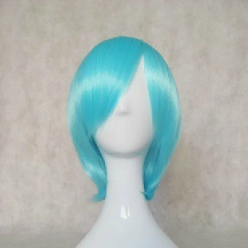 HAIRJOY синтетические волосы косплей парики красный розовый синий коричневый