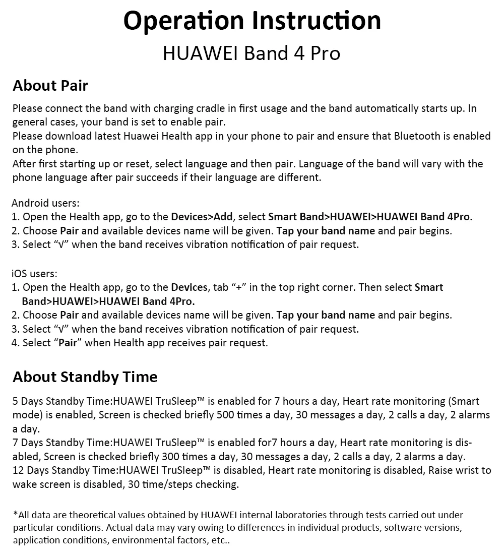 Huawei Honor Band 4 Band 5 умный Браслет Globle Версия 50m водонепроницаемый фитнес-трекер монитор сердечного ритма во время сна Smart Wirstband