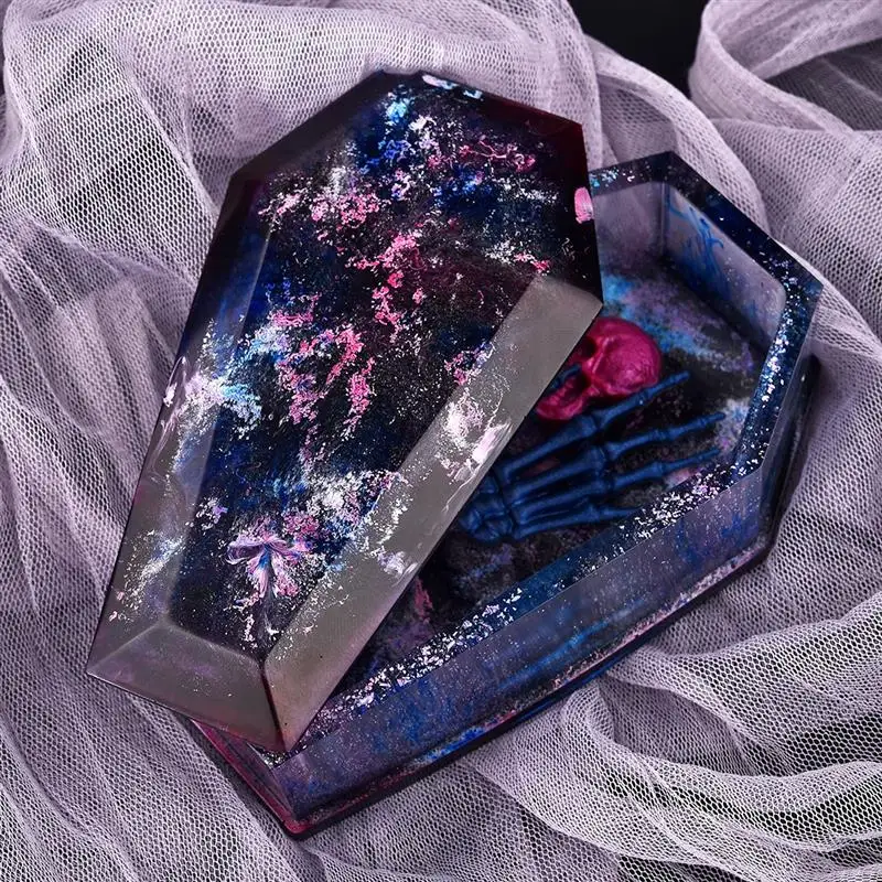 Aibeads пять святых паук Скелет Кристалл капельная силиконовая форма может быть