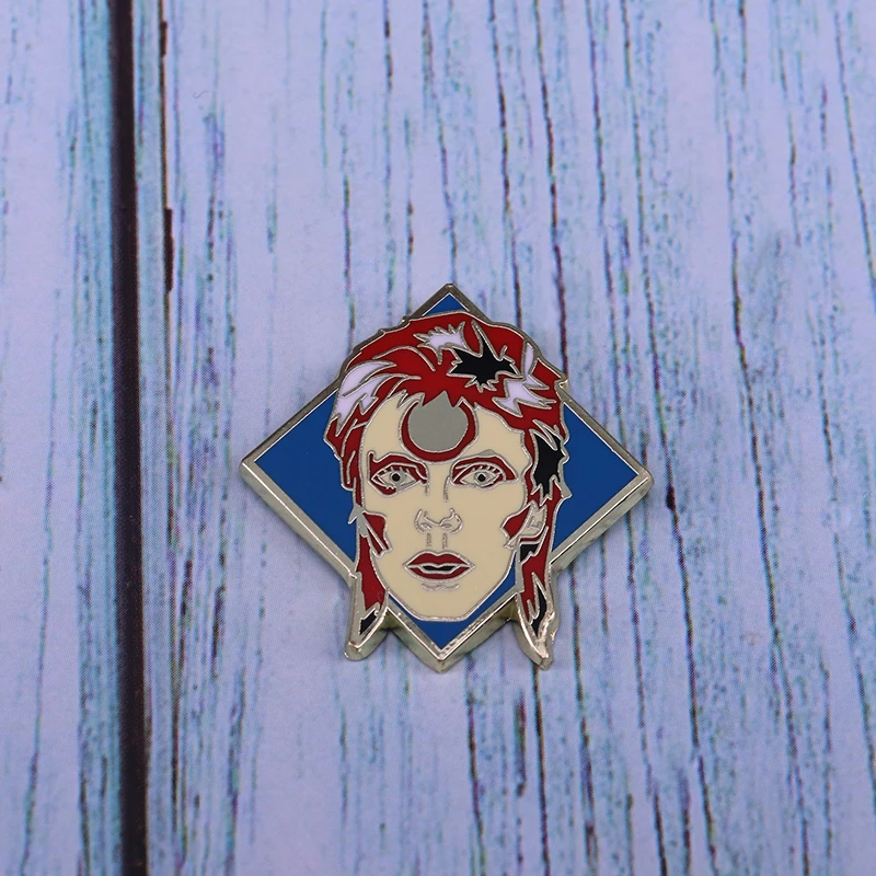 Эмаль принца Американская Популярная певица артор брошь для фанатов отворот