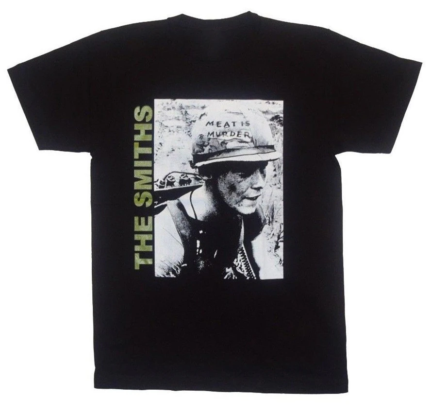The Smiths Meat Is Murder новая мужская футболка Альтернативная рок Morrissey летняя стильная