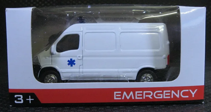 N orev 1:64 Re nrenault Master аварийная бутиковая машинка из сплава игрушки для детей детские