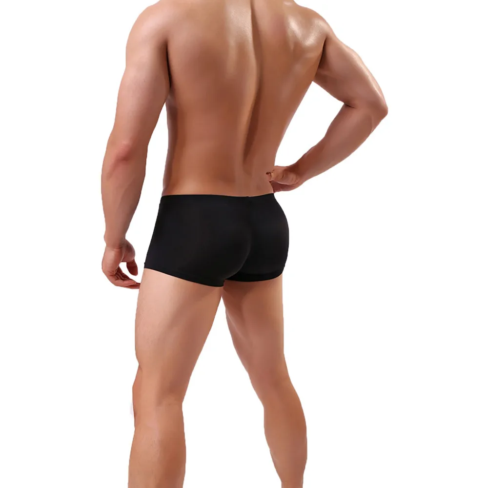 Удобные мягкие мужские боксеры эластичные для мальчиков Крутое нижнее белье с