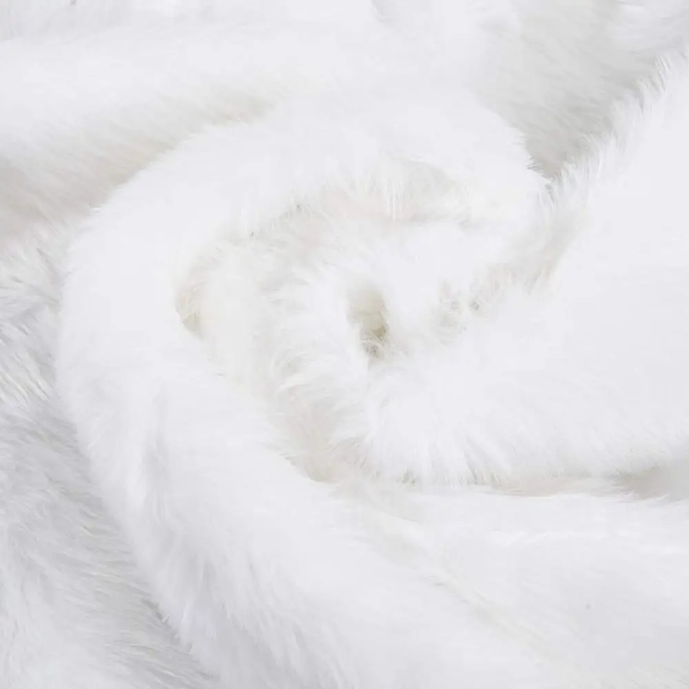 Белая плюшевая юбка с рождественской елкой мягкий меховой ковер для Счастливого