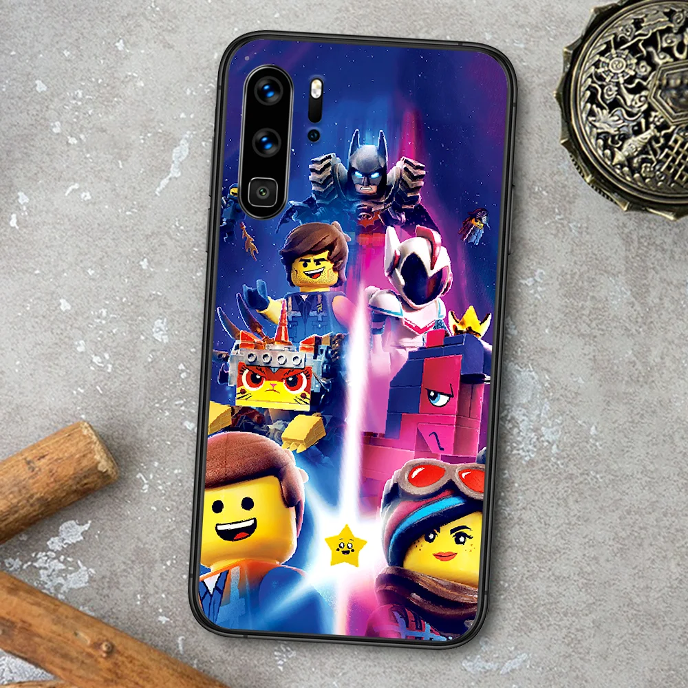 

Anime LEGOs Ninjago Phone Case For Huawei P Mate Smart 10 20 30 40 Lite Z 2019 Pro black Cover 3D Bumper Painting Cell Pretty