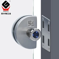 smart fingerprint door lock glass door lock electronic lock bluetooth app control biometric lock home office