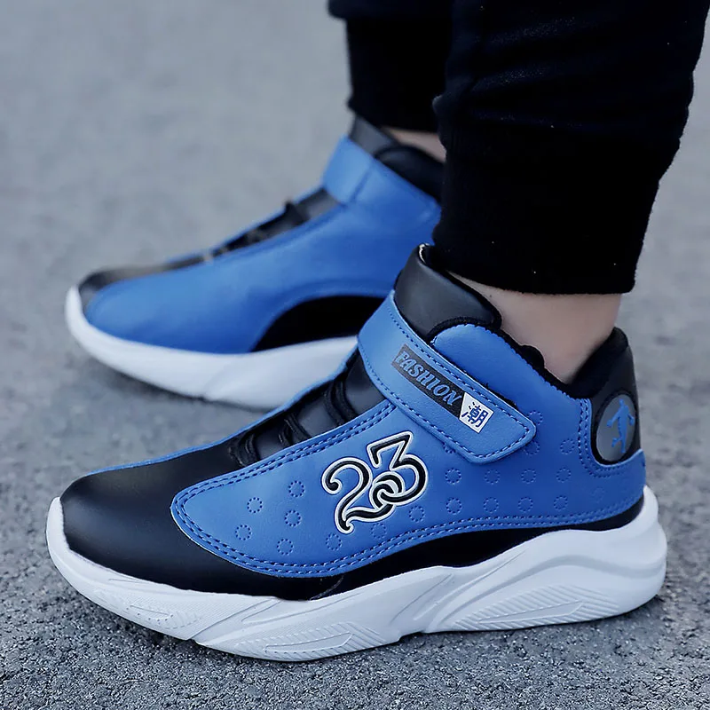 Детская Баскетбольная обувь детские кроссовки для мальчиков Jordans в стиле ретро 1