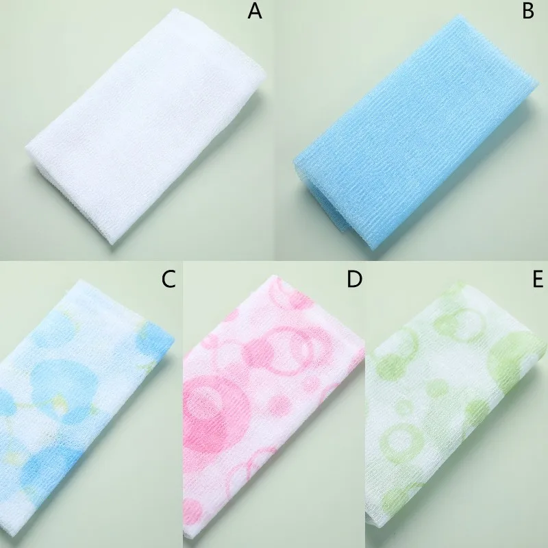 1 шт. нейлон японский Отшелушивающий для красоты ванной душа мытья полотенце