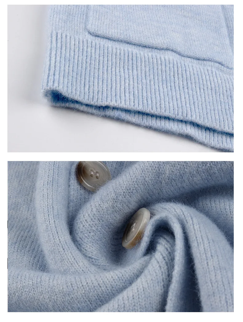 

Women's V-Neck knit Button soft Cardigans 2020 Autumn and Winter casual Sweater Jacket knitted sweater cardigan clothes women