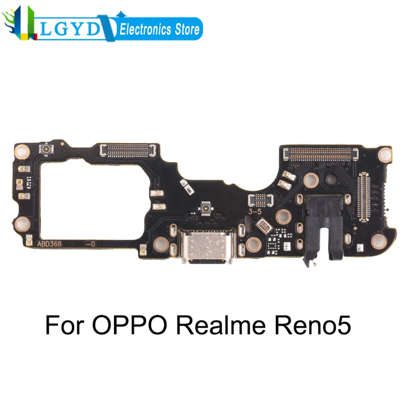 Плата с зарядным портом для OPPO Realme Reno5 5G / Reno5 4G CPH2159 PEGM00 PEGT00 CPH2145