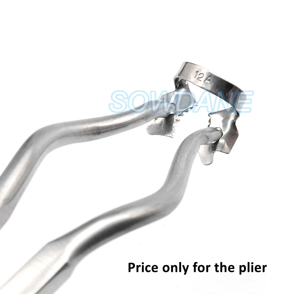 Стоматологическая резиновый изолятор слюны щипцы плоскогубцы зажим светильник