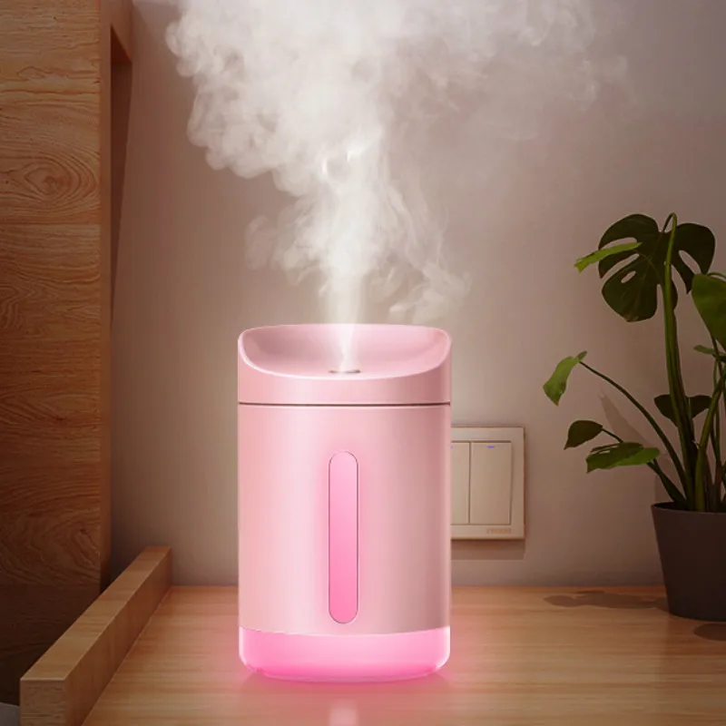 Симпатичный Компактный Бесшумный ультразвуковой увлажнитель воздуха держатель