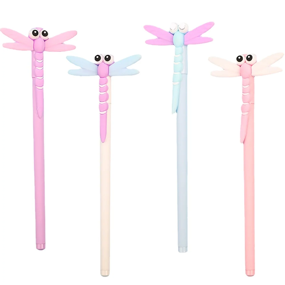 Ручки для письма Милая гелевая 0 5 мм быстросохнущие черные чернила офиса