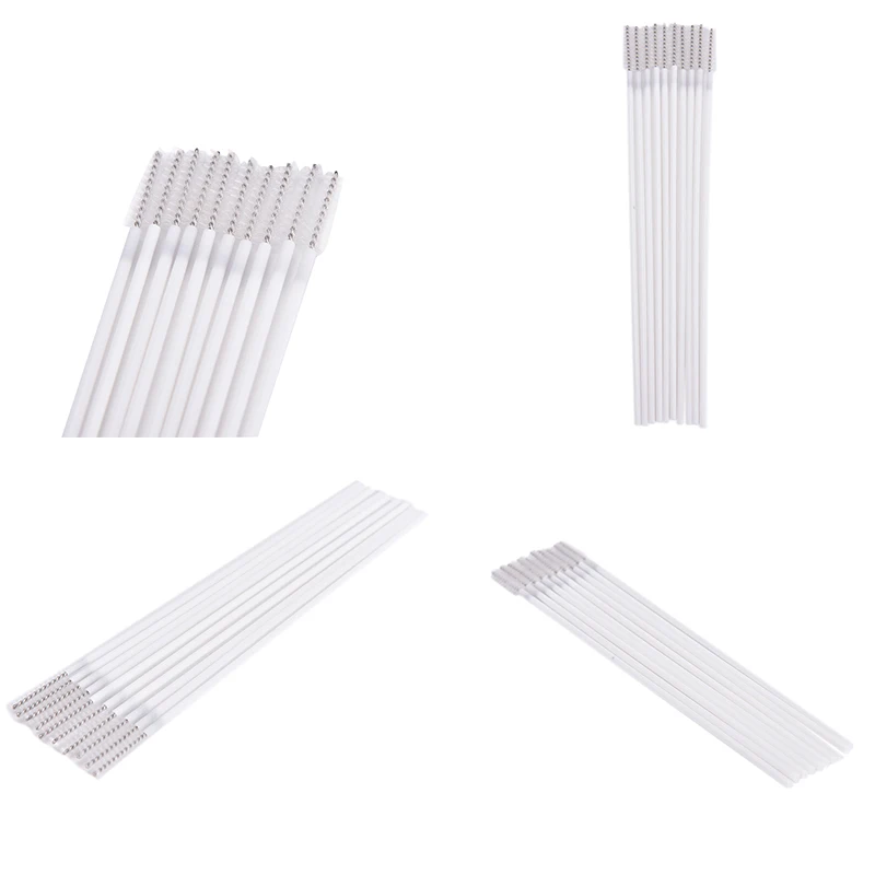

Baby Bottle Clean Tools 10pcs Stainless Steel Nylon Straw Cleaning Brush Drinking Pipe Tube Cleaner