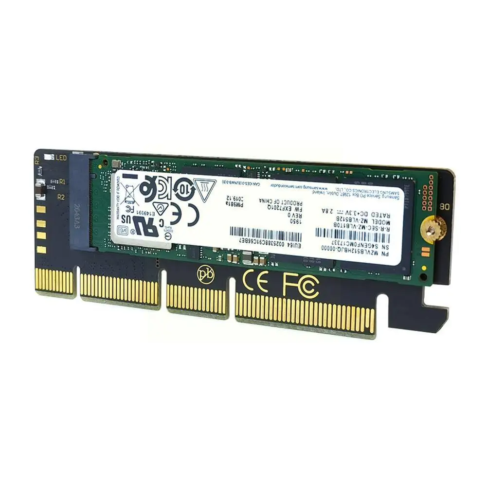 m sleutel nvme ahci ssd 110 мм 80 мм адаптер ssd 30 м 2 pcie x16 кар
