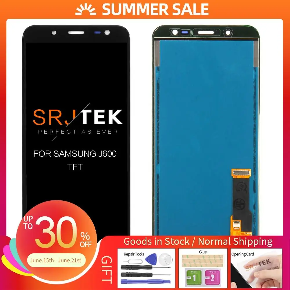 ЖК дисплей 5 6 дюйма для Samsung Galaxy J6 2018 сенсорный экран J600 J600g J600fn/ds Сменные запасные