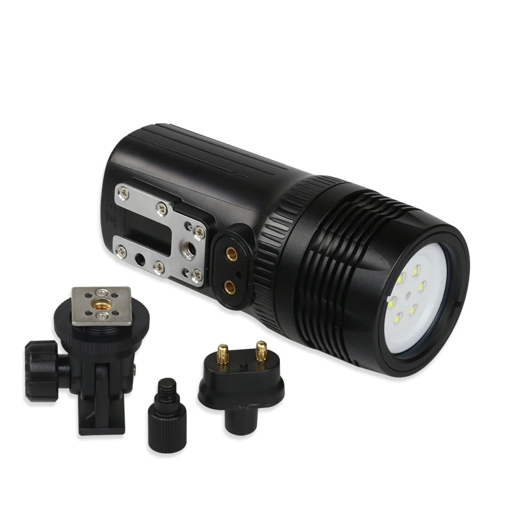 2500 люменов Дайвинг вспышки светильник светодиодный для фотостудии видеосъемки