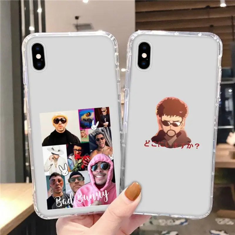

Bad Bunny - Yonaguni Phone Case Transparent for Huawei honor Enjoy Y V 9 7 8 10 20 30 40 SE S E C lite pro plus 2019