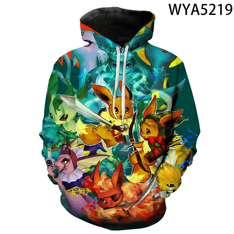 

Spring And Fall Hoodies Men Women Children Game Cartoon Anime Sweatshirts 3D Print Pullover Streetwear Boy Girl Kids Hooded Coat