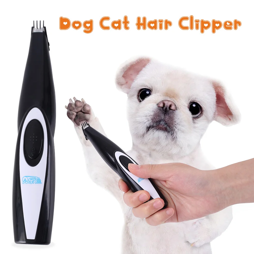 

Триммер для собак и кошек, портативная машинка для стрижки домашних питомцев, зарядка по USB, электрические ножницы