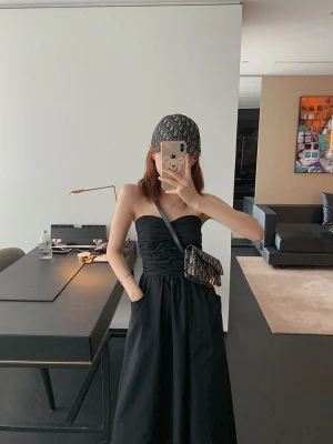 Женское платье-футляр с высокой талией однотонное длинное платье открытыми