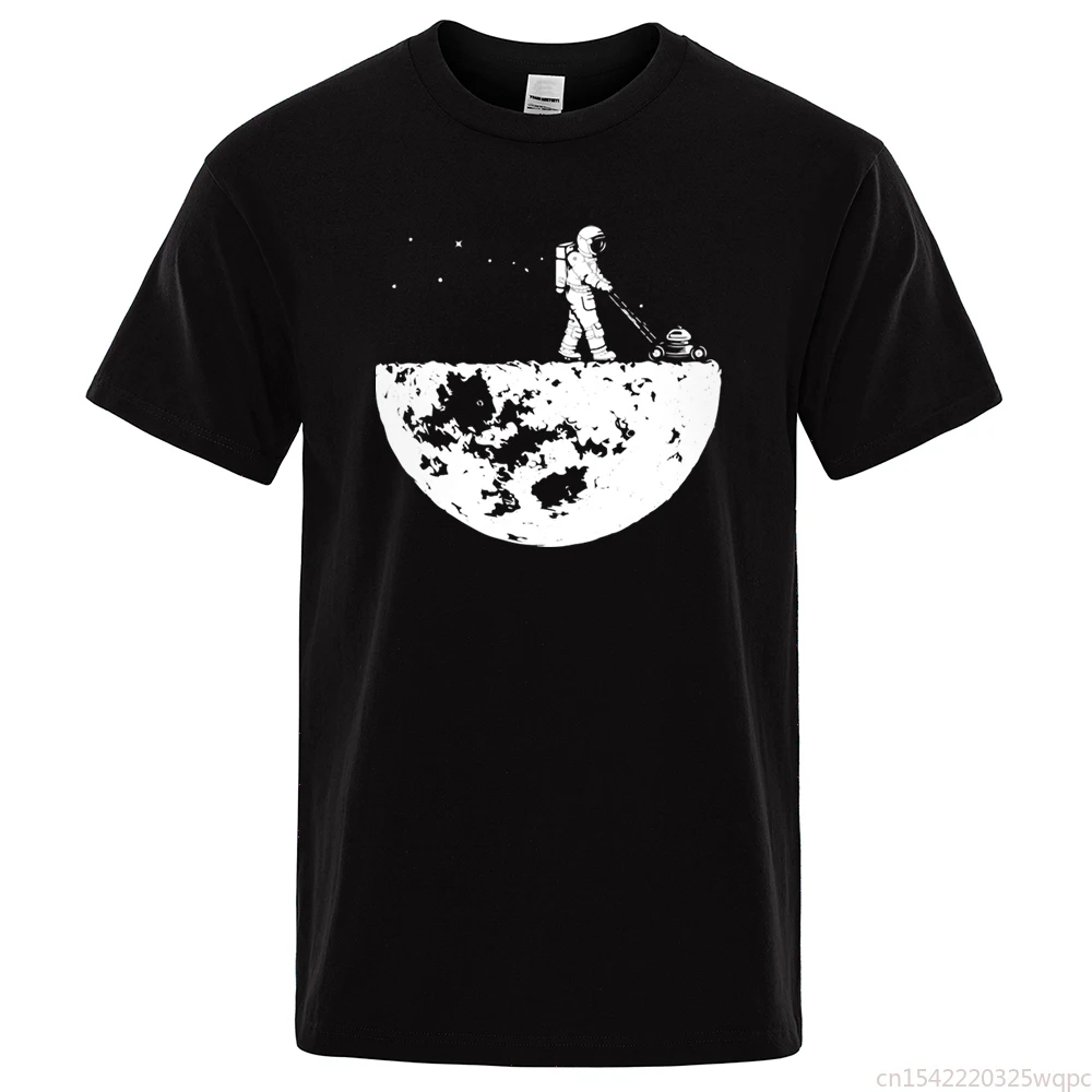 

Hot Sale New Men T-shirt Novelty Design Tshirt Develop The Moon Brand Man T Shirts Harajuku Casual Tops Tees