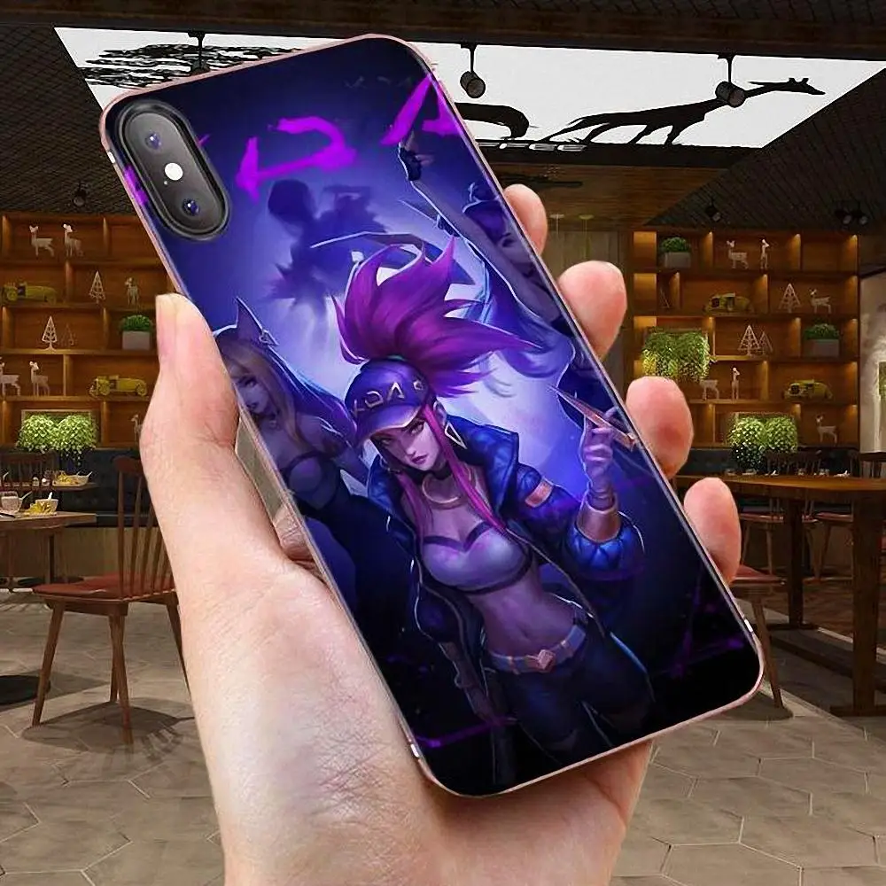 Чехол для телефона из ТПУ Galaxy Alpha Note 10 Pro A10 A20 A20E A30 A40 A50 A60 A70 A80 A90 M10 M20 M30 M40 Kda Kaisa Ahri