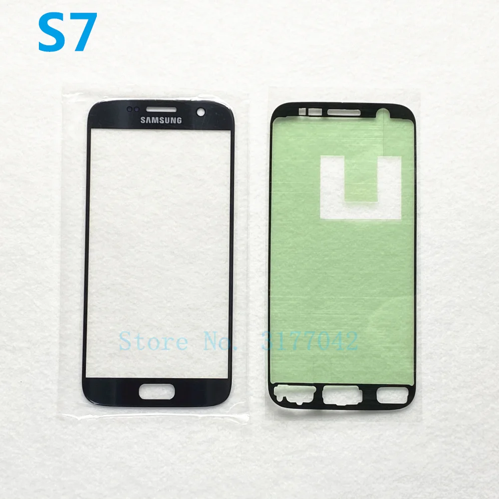 Сменная панель сенсорного экрана для Samsung Galaxy S7 G930 G930F Edge G935 G935F переднее стекло