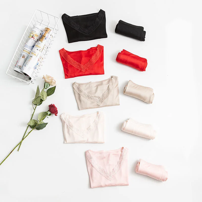 Термобелье женское кружевное цвет в ассортименте S M L XL XXL 2019 | Женская одежда