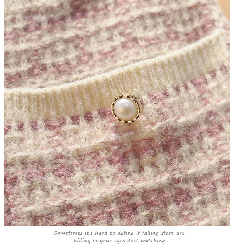 Большой плюс размер Sweater свитер одежда розовый комплект юбки для девочек костюм женский осенний комплект из 2 предметов s свитер+ юбка комплект из 2 предметов Vestidos