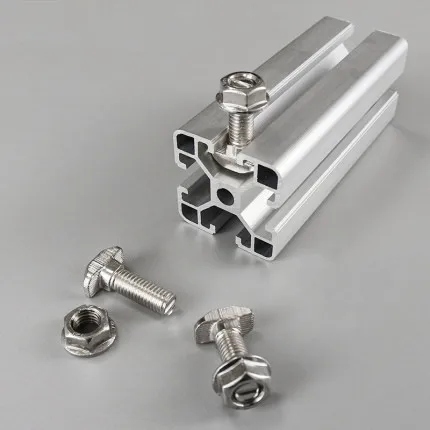 

European standard T-type screw T-shaped hammer head bolt aluminum profile accessories 20/30/40/45 type M5M6M8 * 10-40