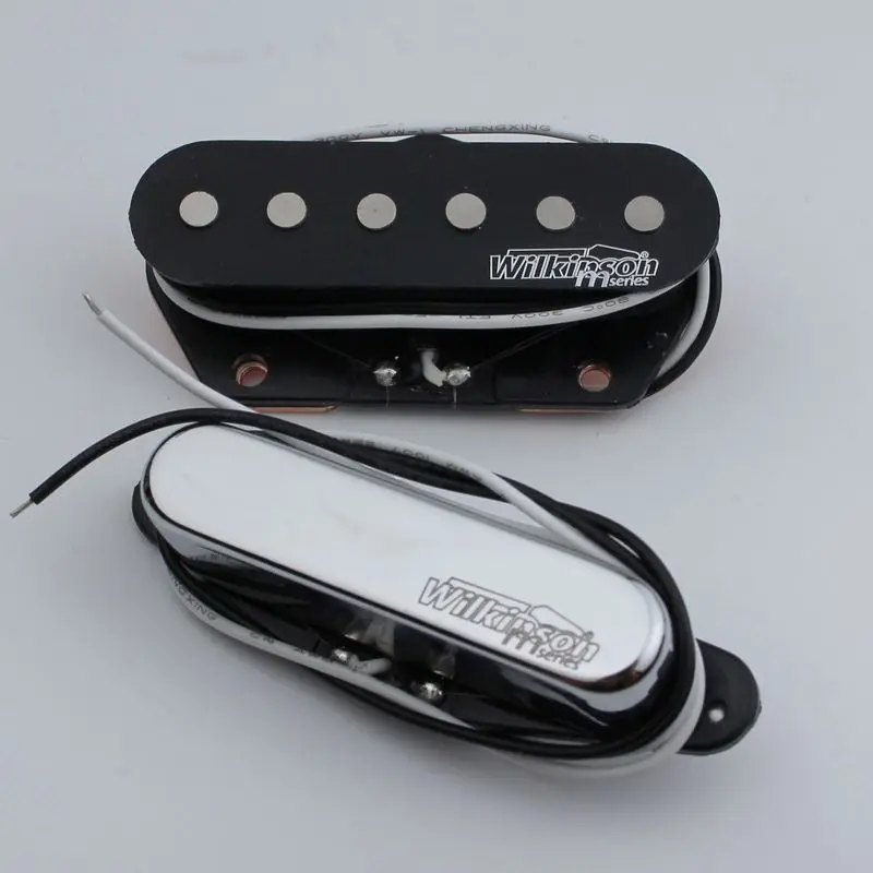 1 Набор TL Wilkinson электрогитарные пикапы Хромовая шея и мост Пикапы|Детали