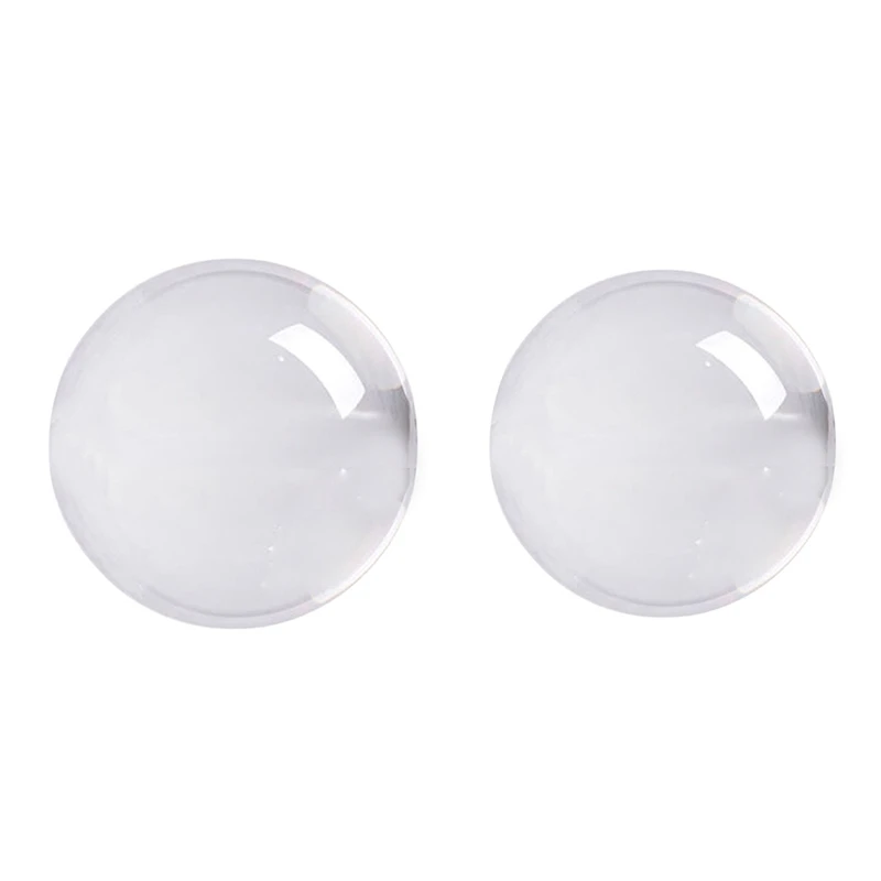 2 шт прозрачный цветной стеклянный хрустальный шар лечебная Сфера реквизит для