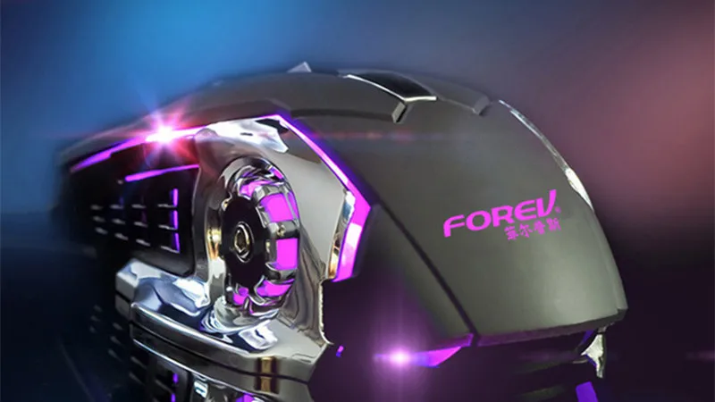 Горячая Распродажа соревнований Беспроводная заряжаемая 1600 DPI 6 кнопок подсветка