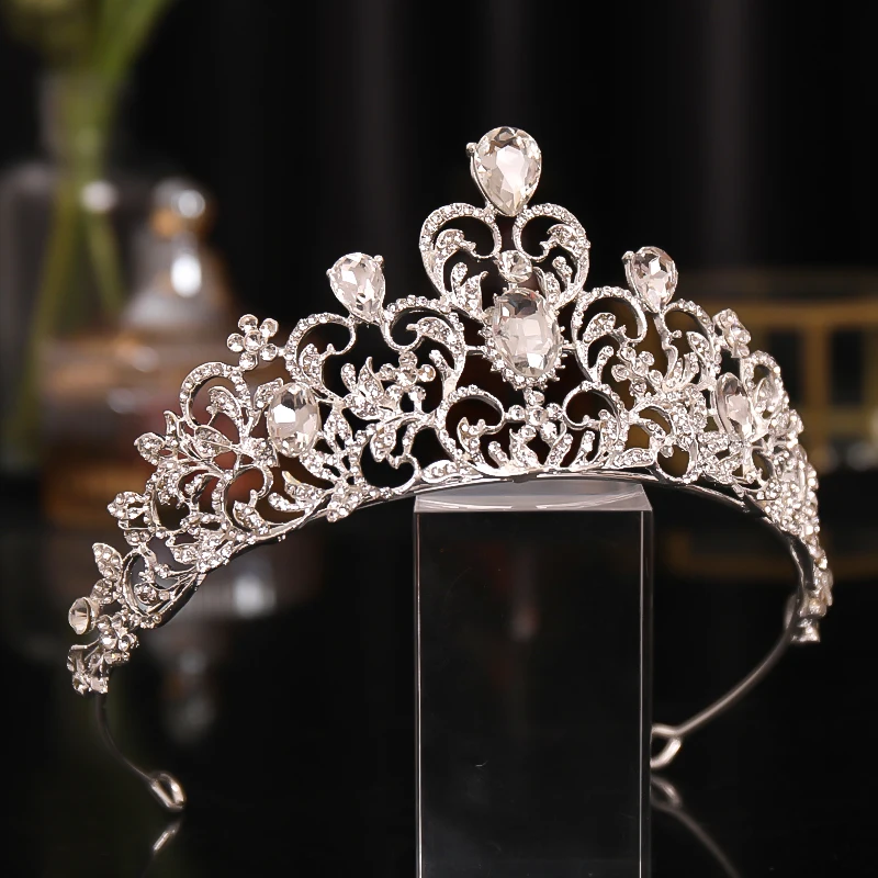 

2021 Luxury And Elegant HotSelling Bridal Crown WED Hair Crown Diadem Wedding Head Jewelry Bridal Tiara Fashion Hair Accessories