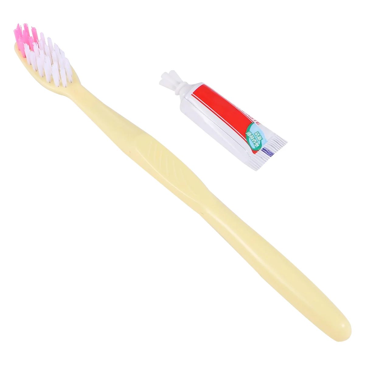 

100Pcs Individually Wrapped Manual Disposable Travel Toothbrush with Toothpaste