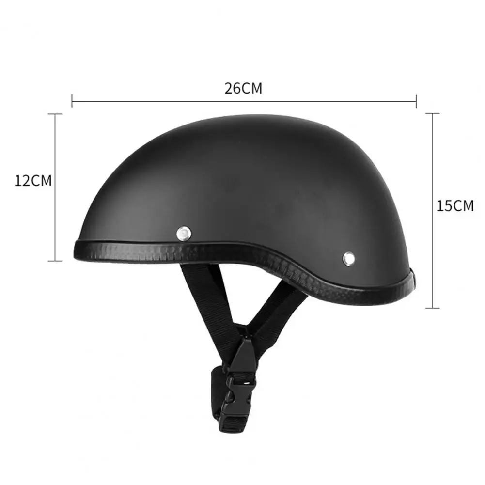 

Reliable Durable Safe Helmet Vintage Quick Release Buckle ABS Open Face Half Helmet for Mountain Bike Motorcycle Accessories