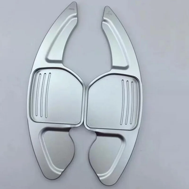 New Style 2pcs/lot Aluminum Steering Wheel Shift Paddles For A3 A4L A5 A6 A7 A8 S5 Q3 Q5 Q7 TT | Автомобили и мотоциклы