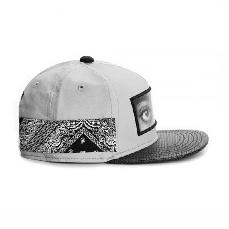 PANGKB бренд EYES ON ME Кепка серый Пейсли хип хоп snapback шляпа для мужчин и женщин
