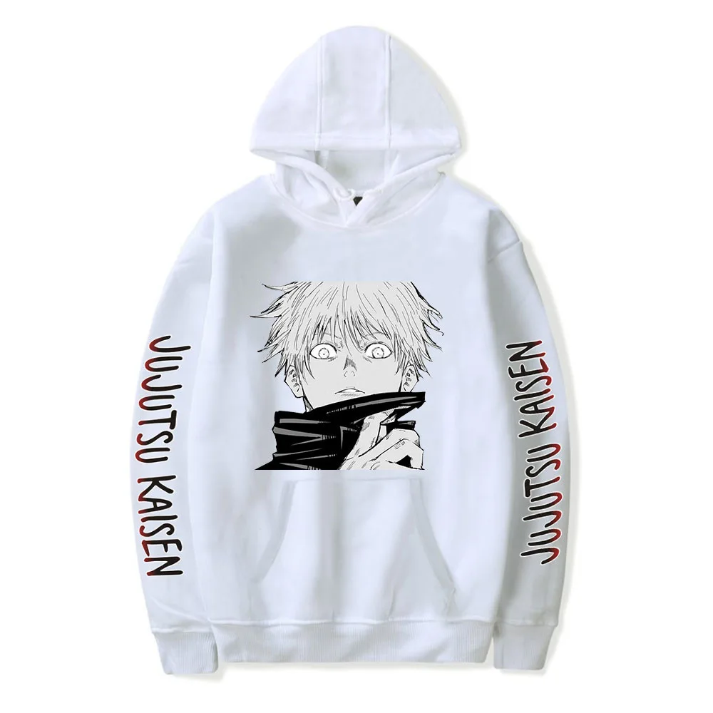 Anime Jujutsu Kaisen Cosplay Hoodie 3D Print for Men Women Halloween Party Role Play Uniform Spring Winter Daily Cloth |