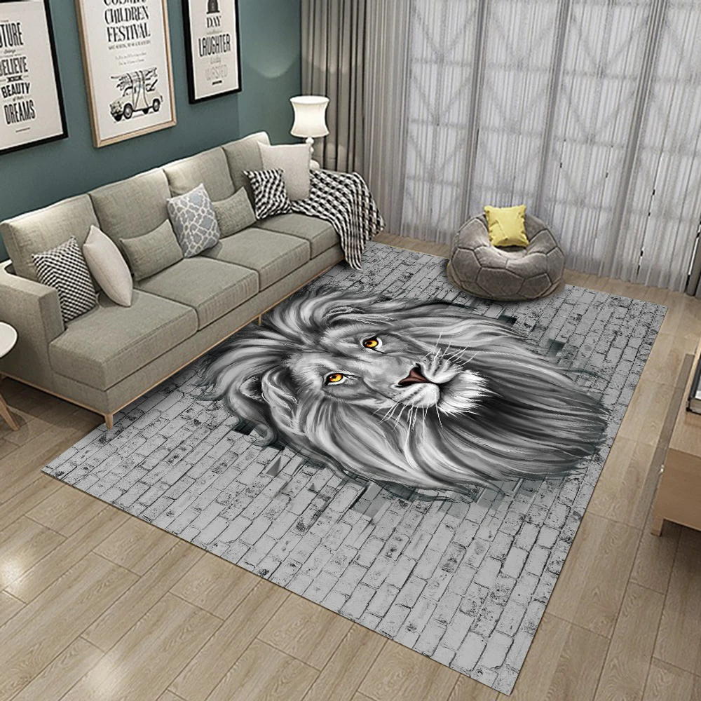 

Прямоугольный ковер с животными, домашний ковер для спальни, ванной комнаты, рождественский подарок, ковер, декор 2020 комнаты, кухни/столовой